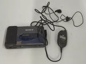 Sony WMD-DT1 DAT WALKMAN lettore di nastri audio digitale JANK dal Giappone - Foto 1 di 13
