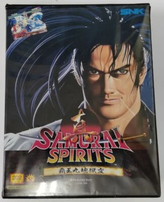 Neo Geo SNK Shin Samurai Spirits Haohmaru Jigokuhen Japan w/ Box, Manual 5619 SP - Image 1 of 4
