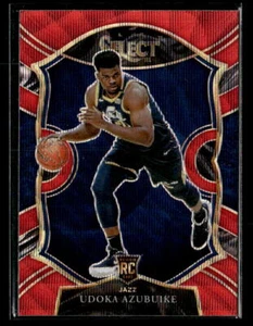 Udoka Azubuike 2020 Panini Select Concourse RC #87 Red Wave Utah Jazz - Picture 1 of 2