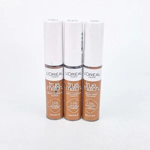 LOreal True Match Radiant Serum Concealer N8 Medium Deep 0.33 Fl Oz Ea Lot of 3 - Picture 1 of 9