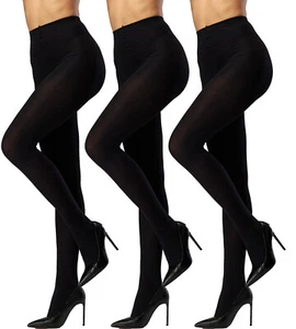 3 Pairs Tights 40Denier by SENTELEGRI Soft Feel All Day Comfort Opaque Multipack - Picture 1 of 3