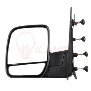 Espejo retrovisor de superficie negro manual lado derecho para Ford 03-13 E150 E250 04-13 E350 E450 - Imagen 1 de 9