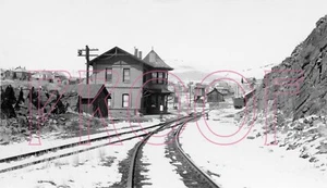 Midland Terminal Railway (MTRY) Cripple Creek Station & Lokschuppen - 8x10 Foto - Bild 1 von 1