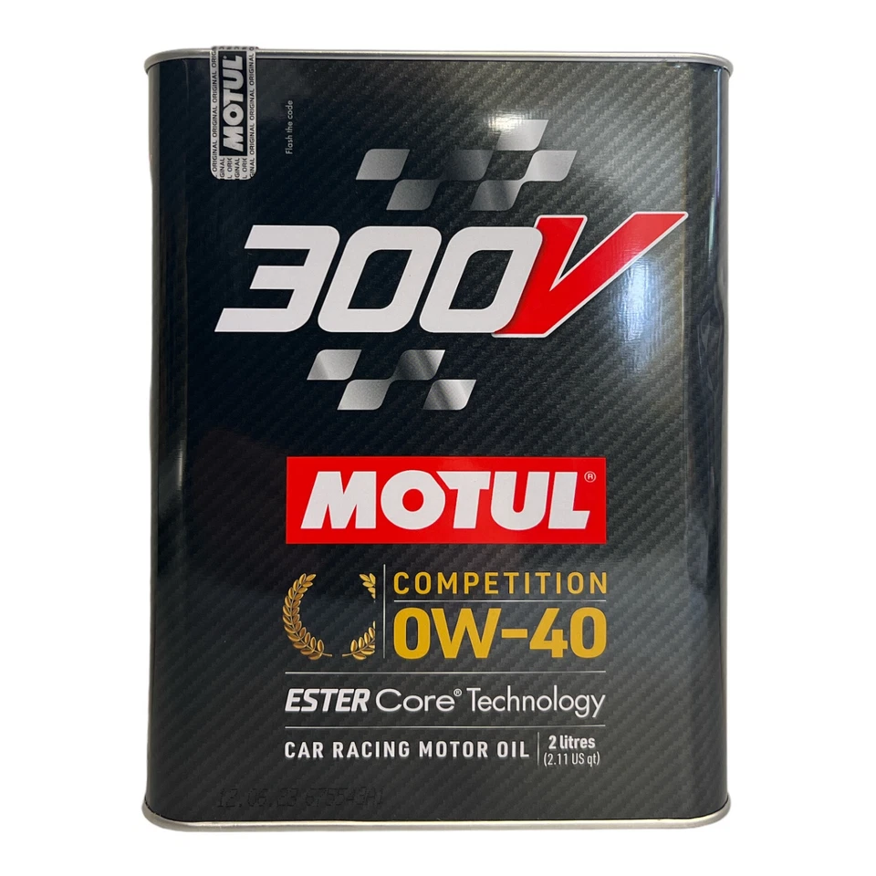 3x2 = 6Liter Motul 300V COMPETITION 0W40 Motoröl Vollsynthetisch 0W40 RACING