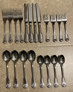 Towle Supreme Posate Acciaio Inox GUSCIO INGLESE 20 pz Set(i) per 4 - Foto 1 di 8
