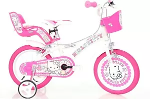 BICI 16 HELLO KITTY NEW BIMBA DINO BIKES BICICLETTA BAMBINA ART. 616G-HK ITALY - Foto 1 di 6