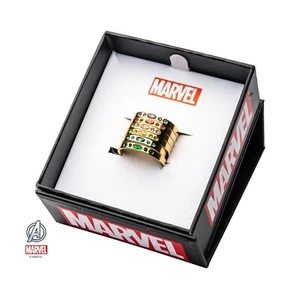 Marvel Infinity War Thanos Infinity Stone Multi Pack Juego de Anillos - Talla 6 - Imagen 1 de 3