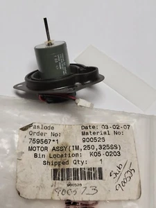 PASLODE Part # 900526 / 900573 OEM Fan Motor Assembly (IM250,325SS) NOS - Picture 1 of 4