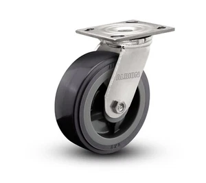 16XA06201S 6"" x 2"" rueda giratoria Albion polietileno sobre rueda de polietileno 900 lb capacidad - Imagen 1 de 6
