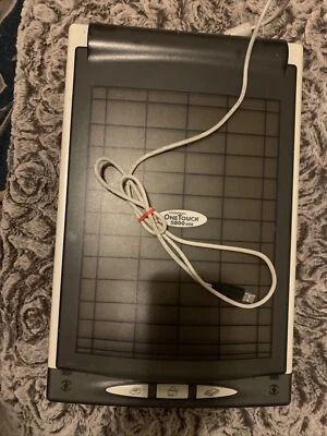 VISIONEER ONE TOUCH 5800 USB FLAT BED SCANNER WITH CORD. MODEL FU66BG - Image 1 of 4