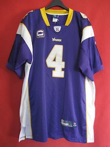 Maillot Vikings du Minnesota football Americain USA Brett Favre n° 4 Jersey - 52 - Bild 1 von 6
