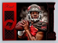 2015 Panini Crown Royale RR11 Jameis Winston Regal Rookies Die Cuts Red