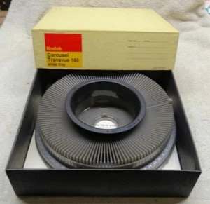 ** KODAK - TRANSVUE - 35mm SLIDE CAROUSEL - GREAT for 2x2 COIN storage - USED * - Picture 1 of 1