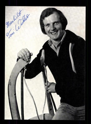 Toni Winkler Autogrammkarte Original Signiert Rodeln+A 124359 - Bild 1 von 2