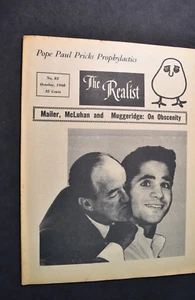 DER REALIST #83 OKTOBER 1968 - NORMANNISCHER MAILER + McLUHAN + MUGGERIDGE ON OBSCENTY - Bild 1 von 1