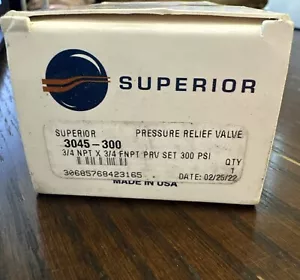 SUPERIOR 3045-300 Pressure Relief Valve - Picture 1 of 1