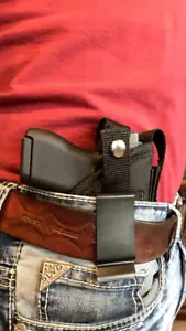Nylon IWB Hip Side Gun Holster For Smith & Wesson M&P Shield 40,45,9mm - Picture 1 of 2