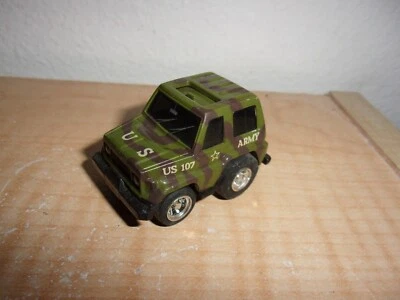 Tonka Takara Turbo Tricksters Toyota Land Cruiser Serie 70 Camuflaje Ejército de Estados Unidos Foto 1 de 4