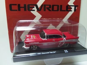 2025 M2 Machines Auto Drivers Serie 1957 Chevrolet Bel-Air - R100 - MIP - 1/64S - Foto 1 di 4