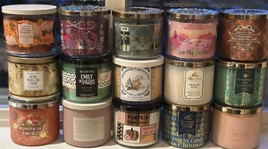 BATH AND BODY WORKS 3 VELAS MECHA SOJA BLANCO GRANERO - ENVÍO GRATIS - ¡TÚ ELIGES! - Imagen 1 de 71