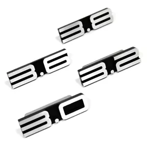 Billet CNC Engine Displacement Badge / Emblem for Porsche 911 / 912 - Picture 1 of 9