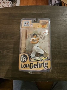 Lou Gehrig McFarlane Figure Cooperstown Collection Series 8 Yankees Brand New - Picture 1 of 7