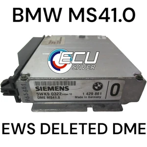 🔥 BMW MS41.0 Plug N' Play DME, EWS DELETED / 1 429 861 / EURO M52 Z3 E36 E39 🔥 - Foto 1 di 5