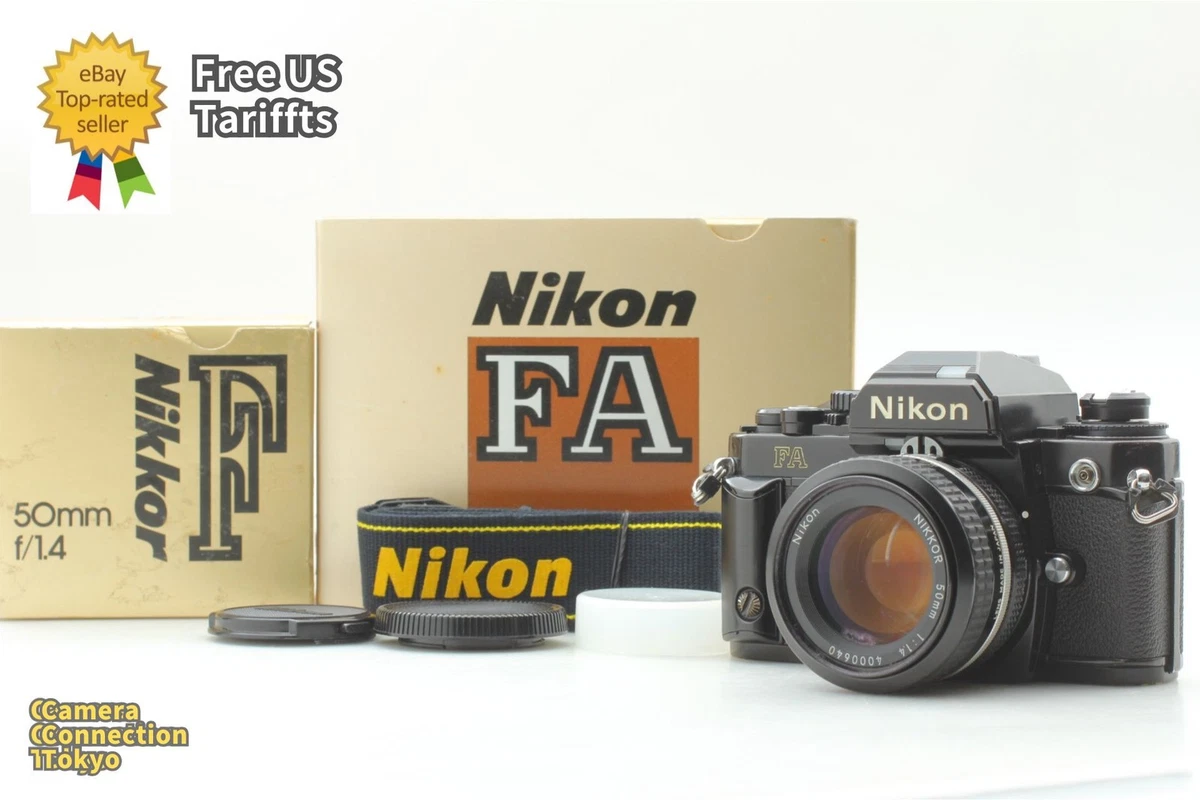 NIKON FA 35-135mm フィルムカメラ ニコン Nikon FA ブラック 35mm 一眼レフフィルムカメラ – Natural