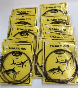 Shark Fishing Rigs Fin Strike 10/0 12 Packs Sea Mar tackle Co. - Picture 1 of 2