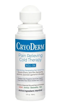 Cryoderm Cold Roll-on 3 oz, 2,4 lb Foto 1 de 4