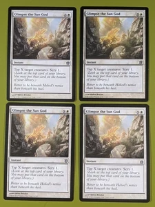 Glimpse the Sun God x4 Born of the Gods 4x Playset Magic the Gathering MTG - Picture 1 of 1