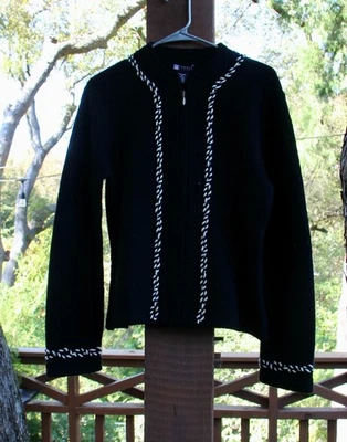 Suéter de lana hervida Carole Little Ladies-talla mediana Foto 1 de 4