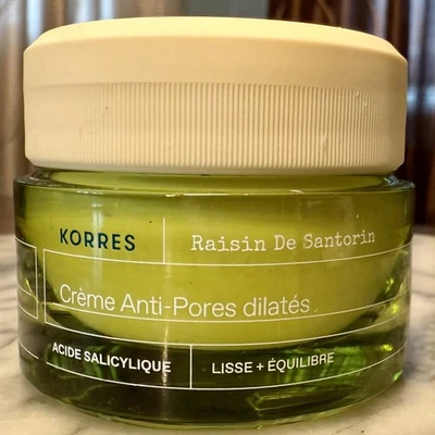 Korres Santorini Grape Poreless Greek Skin Cream Greece 1.35oz 40ml Retail = $42 Foto 1 de 3