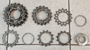 SHIMANO DURA ACE CS-7700 CASSETTE 9 Speed 12-23 Road Cyclocross Bike - Picture 1 of 16