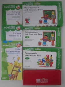 État Parfait: Mini Lük Complet Rechenspiele Avec Ernest Et Bert + 3 Extrahefte - Foto 1 di 6