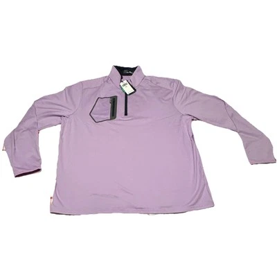 Jersey RLX Ralph Lauren Luxury Performance 1/4 Cremallera Absorbente Lavanda Talla 2XL Foto 1 de 4