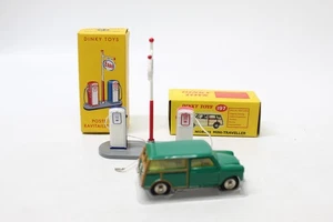 DINKY ATLAS TOYS 197 - MORRIS MINI-TRAVELLER & ESSO FUEL PUMPS - Picture 1 of 22