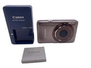 Canon IXY DIGITAL 220 IS 12.1MP Kompakt Digitalkamera Braun mit Ladegerät - Bild 1 von 13