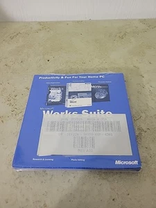 Microsoft Works Suite 2003 - Comes With Product Key New Sealed - Picture 1 of 2