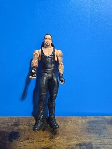 WWE Mattel 2010 Elite Undertaker Wrestling Actionfigur mit langen Haaren, Tattoos - Bild 1 von 5