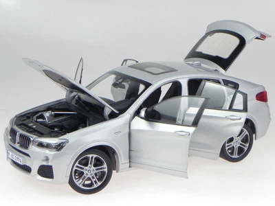 BMW F26 X4 plata coche en miniatura 2352457 Paragon 1:18 - Imagen 1 de 4