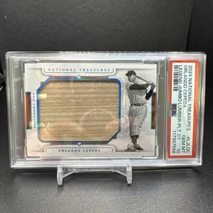 2024 National Treasures Orlando Cepeda Jumbo Lumber 1 Of 1!! Platinum HOF PSA10 - Picture 1 of 3