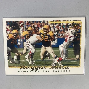 1995 Topps - #180 Reggie White-HOF-Green Bay Packers - Picture 1 of 2