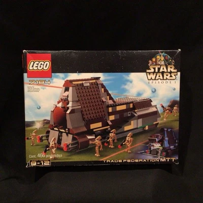 RARE EMPTY BOX ONLY - LEGO Star Wars Set 7184 Trade Federation MTT (2000) - Image 1 of 4