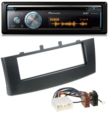 Pioneer MP3 DAB USB CD Bluetooth Autoradio für Mitsubishi Colt (ab 2009) - Bild 1 von 4
