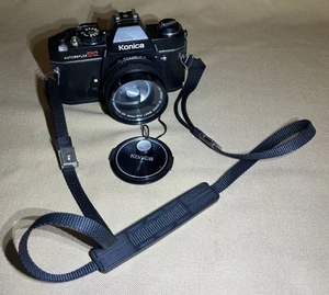 Konica Autoreflex TC 35mm Camera With Hexanon AR 40mm Lens UNTESTED For Parts #2 - Picture 1 of 10