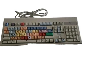 RARE! Avid Media Composer Keycaps PS/2 PC Keyboard - Picture 1 of 3