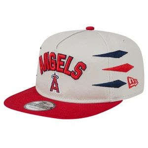 Men's New Era Cream Los Angeles Angels Iron Golfer Snapback Hat - Picture 1 of 6