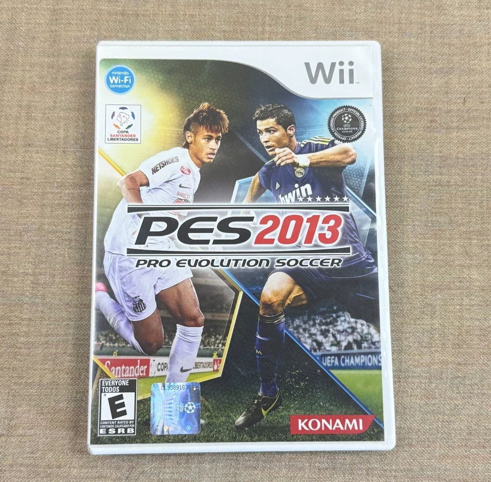 Pro Evolution Soccer 2013 (Nintendo Wii, 2012) – Jogo de futebol Konami testado na caixa - Imagem 1 de 3