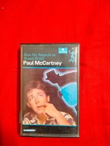 Paul Mccartney Give My Regards To Broad Street   CASSETTE TAPE INDIA indian